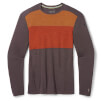 Bluzka termoaktywna M'S Classic Thermal Merino Base Layer Colorblock Crew Boxed shale heather Smartwool