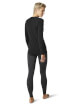 Bluzka termoaktywna W'S Classic Thermal Merino Base Layer Crew Boxed black Smartwool