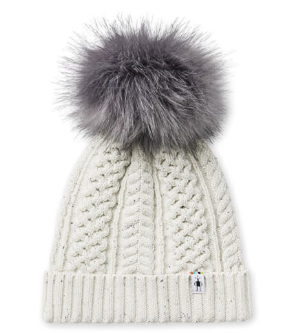 Czapka turystyczna Lodge Girl Beanie natural donegal Smartwool