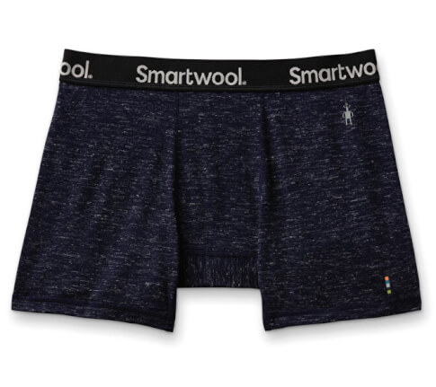 Męskie bokserki M'S Merino Hemp Blend Boxer Brief Boxed deep navy Smartwool