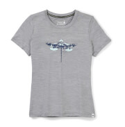 Koszulka z wełny merino W'S Merino Sport 150 Dragonfly Summit grey Smartwool