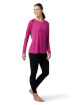 Koszulka z wełny merino W'S Merino Sport Ultralite Long Sleeve fuchsia Smartwool