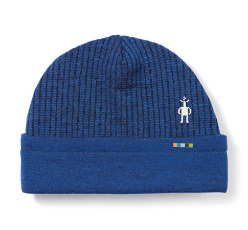 Wełniana czapka Thermal Merino Stash Beanie blue Smartwool