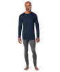 Bluzka z wełny merino M'S Classic All-Season Plant-Based Dye Merino Base Layer Long Sleeve Boxed navy Smartwool