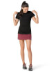 Bluzka z wełny merino W'S Merino Short Sleeve Tee black Smartwool