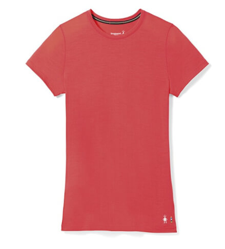 Bluzka z wełny merino W'S Merino Short Sleeve Tee carnival Smartwool