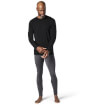 Bluzka z wełny merino M'S Classic All-Season Merino Base Layer Long Sleeve black Smartwool