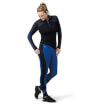 Leginsy polarowe W'S Merino Sport Fleece Colorblock Tight blueberry hill Smartwool