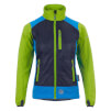 Techniczna kurtka polarowa Itchu Lady blue aster/titanium grey/lime green Milo