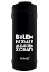 Turystyczny kubek termiczny Notus 2w1 360ml Byłem bogaty black Dr Bacty