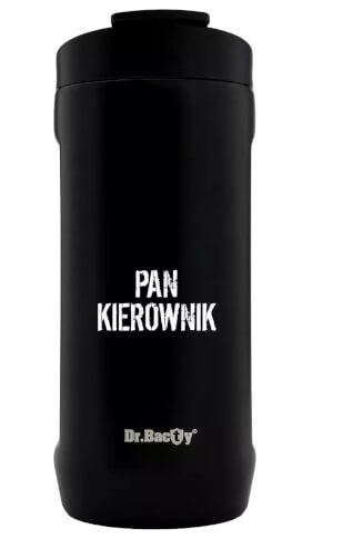 Turystyczny kubek termiczny Notus 2w1 360ml Kierownik Dr Bacty