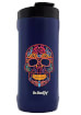 Turystyczny kubek termiczny Notus 2w1 360ml Skull navy Dr Bacty