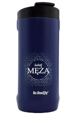 Turystyczny kubek termiczny Notus 2w1 360ml Kubek męża navy Dr Bacty