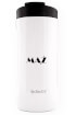 Turystyczny kubek termiczny Notus 2w1 360ml Mąż white Dr Bacty