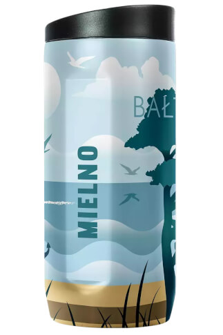 Turystyczny kubek termiczny Notus 2w1 360ml Mielno Dr Bacty