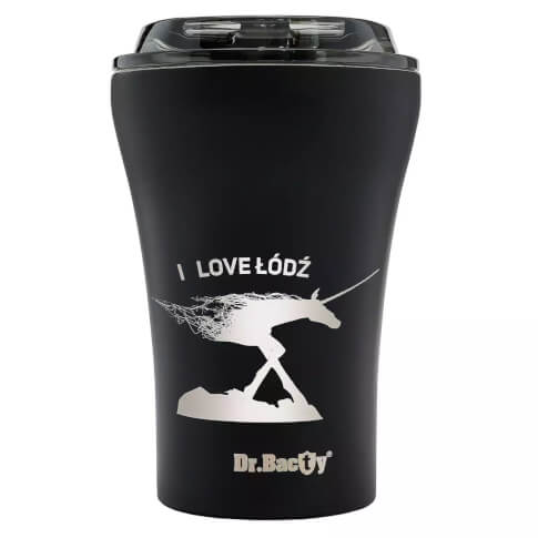 Turystyczny kubek termiczny Apollo 227ml Łódź black Dr Bacty