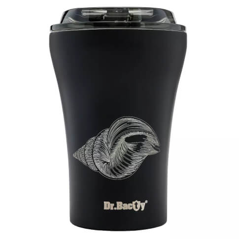 Turystyczny kubek termiczny Apollo 227ml Ślimak black Dr Bacty