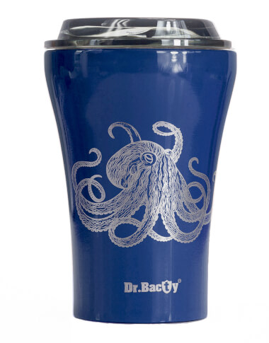 Turystyczny kubek termiczny Apollo 227ml Ośmiornica navy Dr Bacty