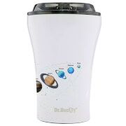 Turystyczny kubek termiczny Apollo 227ml Solar system white Dr Bacty