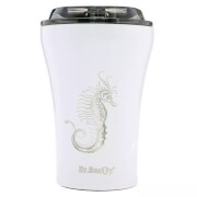 Turystyczny kubek termiczny Apollo 227ml Konik morski white Dr Bacty