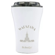 Turystyczny kubek termiczny Apollo 227ml Warszawa white Dr Bacty