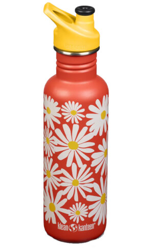 Butelka turystyczna Classic mit Sport Cap 800ml daisy Klean Kanteen 