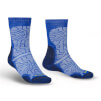 Męskie skarpety trekkingowe Hike Ultra Light T2 Performance Crew royal blue Bridgedale