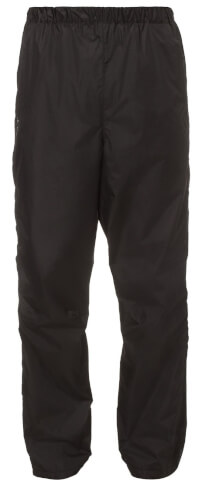 Spodnie membranowe męskie Men's Fluid Full-zip Pants II black VAUDE