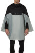 Rowerowe poncho przeciwdeszczowe Covero Poncho II lightgrey VAUDE