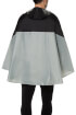 Rowerowe poncho przeciwdeszczowe Covero Poncho II lightgrey VAUDE
