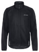 Kurtka przeciwwiatrowa na rower Men's Dundee Classic ZO Jacket black VAUDE