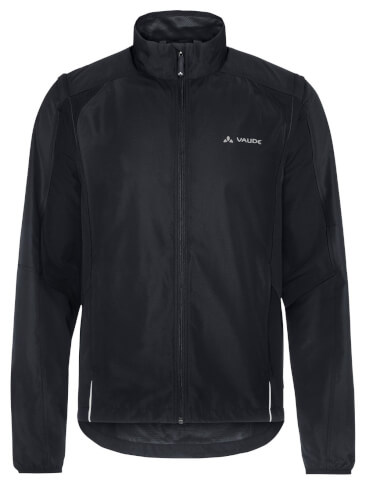 Kurtka przeciwwiatrowa na rower Men's Dundee Classic ZO Jacket black VAUDE