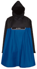 Rowerowe poncho przeciwdeszczowe Valero Poncho blue VAUDE