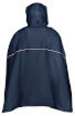 Rowerowe poncho przeciwdeszczowe Valdipino Poncho marine VAUDE