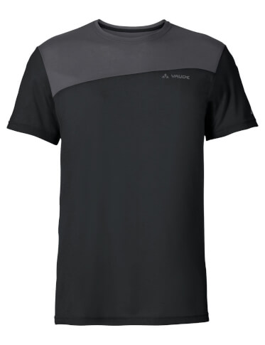 Koszulka trekkingowa Men's Sveit Shirt black VAUDE