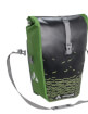 Sakwa rowerowa tylna Aqua Back Print Single 24L black/green VAUDE