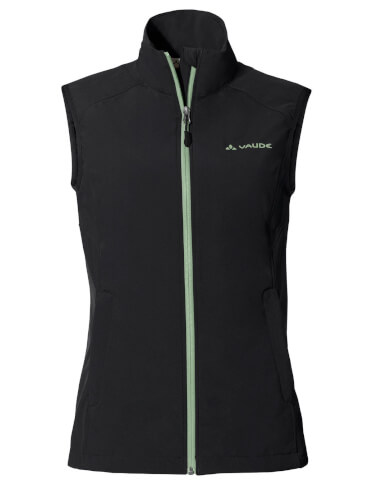 Damska kamizelka softshell Women's Hurricane Vest III black VAUDE