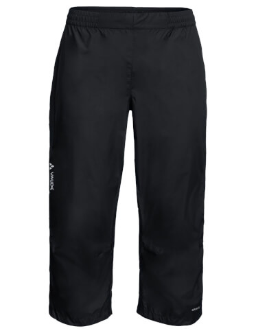 Przeciwdeszczowe spodnie rowerowe Men's Drop 3/4 Pants black VAUDE