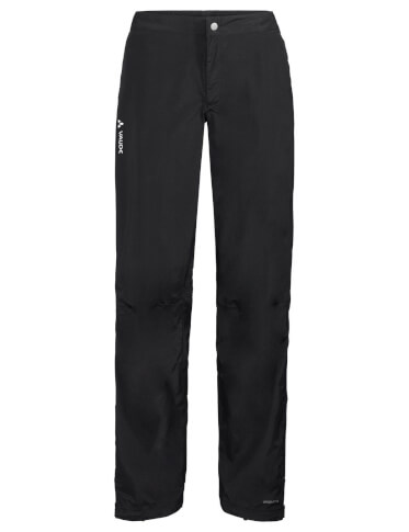 Przeciwdeszczowe spodnie rowerowe Women's Yaras Rain Pants III Long black VAUDE