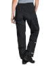 Przeciwdeszczowe spodnie rowerowe Women's Yaras Rain Pants III Long black VAUDE