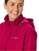 Damska kurtka przeciwdeszczowa rowerowa Women's Escape Bike Light Jacket crimson red VAUDE