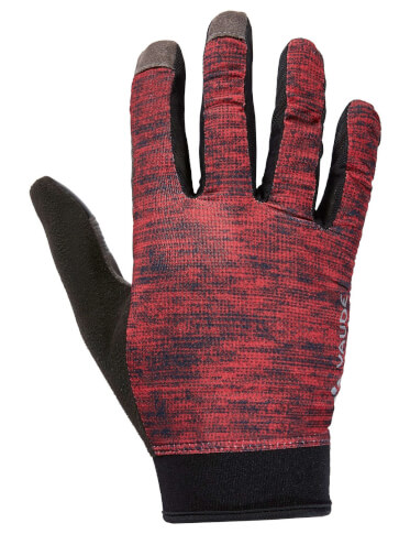 Męskie rękawiczki rowerowe Men's Dyce Gloves II mars red VAUDE