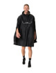 Rowerowe poncho przeciwdeszczowe Valdipino Poncho black VAUDE