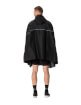 Rowerowe poncho przeciwdeszczowe Valdipino Poncho black VAUDE