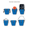 Sakwa rowerowa tylna Aqua Back Deluxe Single 24L marine VAUDE