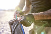 Męskie rękawiczki rowerowe Men's Active Gloves signal blue VAUDE