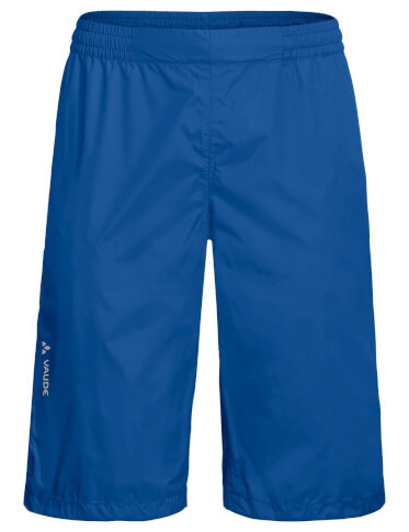 Przeciwdeszczowe spodenki rowerowe Men's Drop Shorts signal blue VAUDE