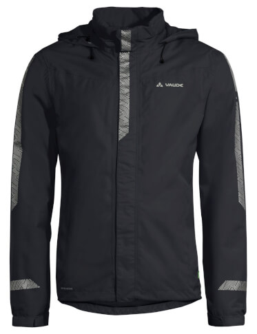 Męska kurtka przeciwdeszczowa rowerowa Men's Luminum Jacket II black VAUDE
