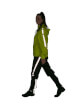 Damska kurtka przeciwdeszczowa rowerowa Women's Luminum Jacket II bright green VAUDE