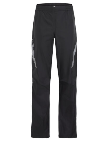 Przeciwdeszczowe spodnie rowerowe Women's Luminum Performance Pants II black VAUDE